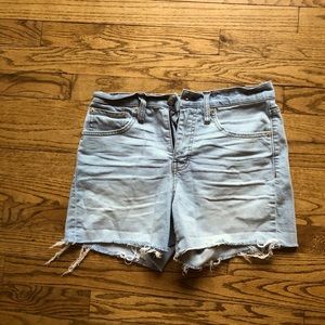 Madewell High-Rise Denim Shorts
